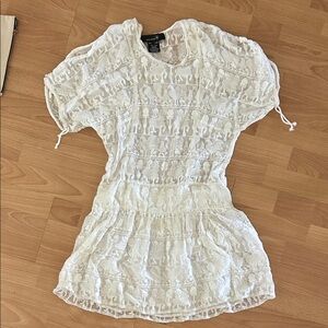 Isabel Marant White Lace Dress